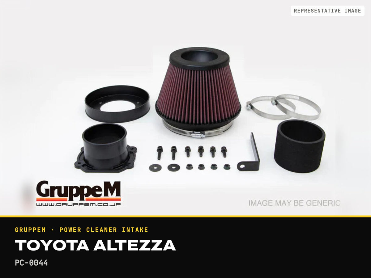 GruppeM Power Cleaner Intake — Toyota Altezza · PC-0044 (representative image)