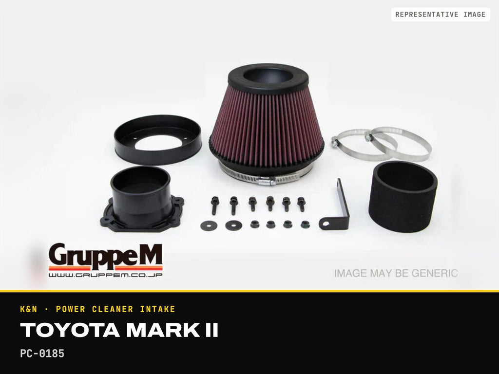 K&N Power Cleaner Intake — Toyota Mark II · PC-0185 (representative image)